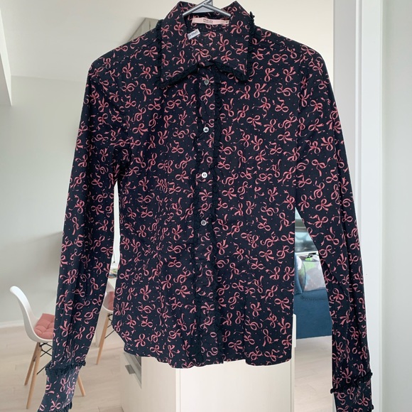 RED Valentino Button Up - Picture 1 of 5